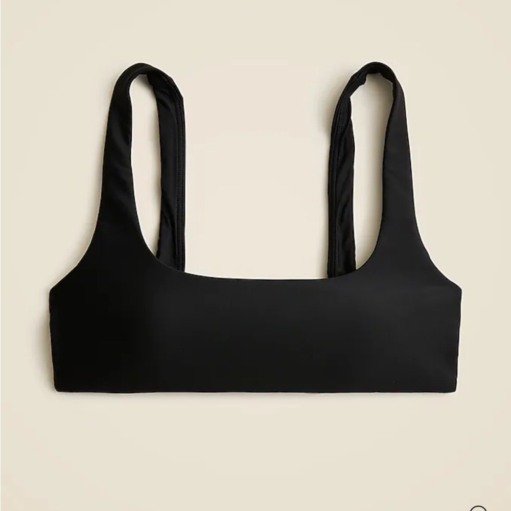 JCREW Black Bikini Top